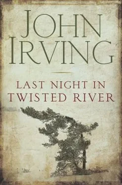 John Irving Last Night In Twisted River обложка книги