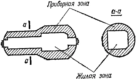 Рис 4 Приборная и жилая зоны рабочего отсека На этой стороне установлены - фото 4