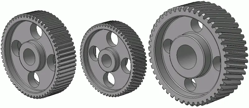Рис 628Трехмерные модели зубчатых колес создаваемые библиотекой Gears - фото 761