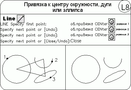 Квадрант Snap to Quadrant привязка к ближайшему квадранту точке - фото 232