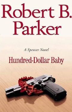 Robert Parker Hundred Dollar Baby обложка книги