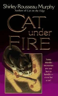 Shirley Murphy Cat Under Fire обложка книги