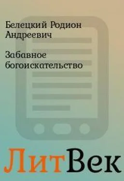 Родион Белецкий Забавное богоискательство обложка книги