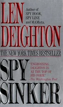 Len Deighton Spy Sinker обложка книги