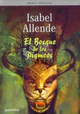 Isabel Allende El Bosque de los Pigmeos обложка книги