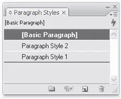 Рис 1712 Палитра Paragraph Styles Стили абзацев Начать работу с уже - фото 352