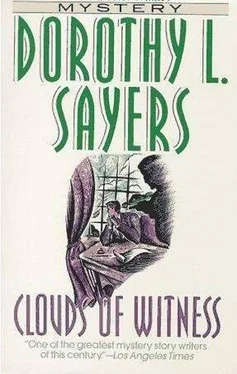 Dorothy Sayers Clouds of Witness обложка книги