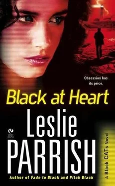 Leslie Parrish Black at Heart обложка книги