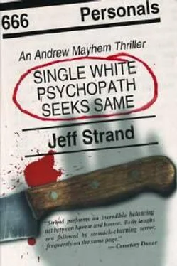 Jeff Strand Single White Psychopath Seeks Same обложка книги