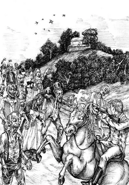 THE SMOKE FROM DARCYS MUSKET HUNG IN THE AIR AROUND HIM WAFTING HEAVENWARD - фото 10