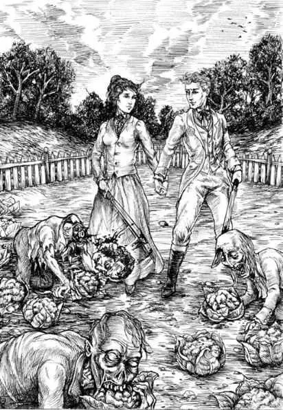 THE CREATURES WERE CRAWLING ON THEIR HANDS AND KNEES BITING INTO RIPE HEADS - фото 12