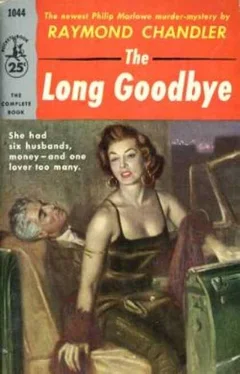 Raymond Chandler The Long Goodbye обложка книги