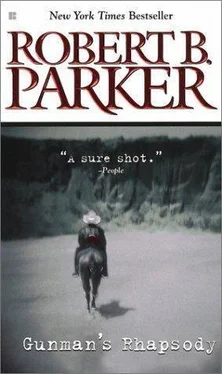 Robert Parker Gunman's Rhapsody обложка книги
