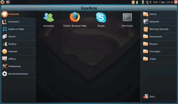 За основу Linux4One был взят Ubuntu Netbook Remix 804 с обновленными версиями - фото 135