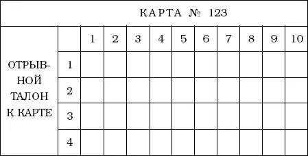 Рис 1 Примерный вид карточки Эрудитлото 3 Из п 2 ясно что играющим - фото 2