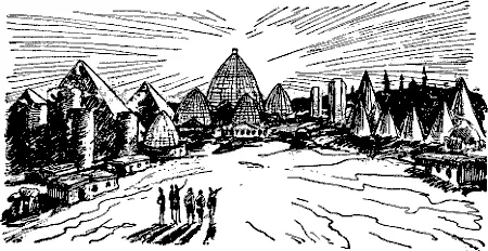 Э Гамильтон НЕВЕРОЯТНЫЙ МИР Тусклокрасная планета увеличивалась в небе - фото 118