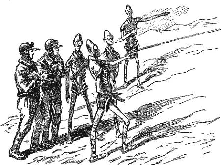 Один из марсиан это мог быть Ок Вок или Му Ку указал вдаль Прямо к ним - фото 122