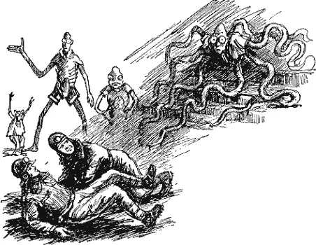 Но почему влияние соединенных мысленных излучений сказалось не на Земле где - фото 124