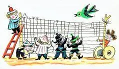 Другому отряду Знайка велел сделать большую корзину из тонкой березовой коры - фото 14