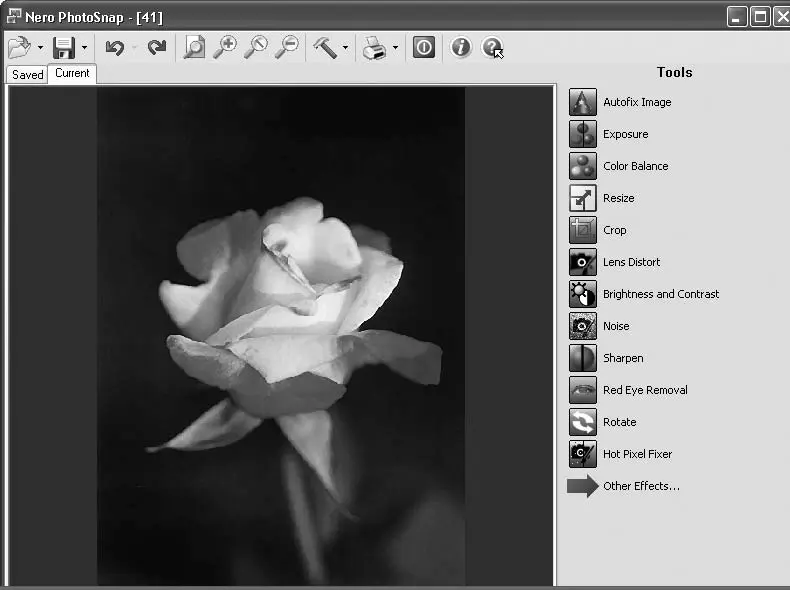 Рис 312Окно редактора с загруженным изображением В окне редактора появились - фото 29