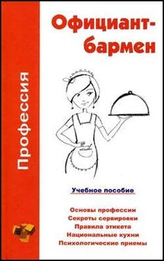 Ольга Шамкуть Профессия официант-бармен. Учебное пособие обложка книги