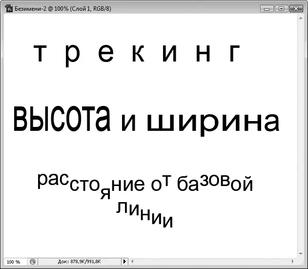 Рис 64Варианты форматирования символов На палитре Символесть строка на - фото 73