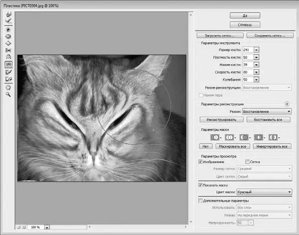 Рис 1146Здесь поработал инструмент Турбулентность Заморозить Инструмент - фото 150