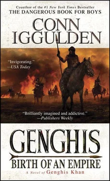 Conn Iggulden Genghis, Birth of an Empire обложка книги