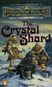 Robert Salvatore The Crystal Shard обложка книги