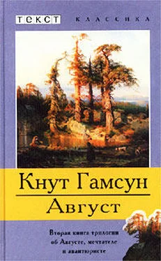 Кнут Гамсун Август обложка книги