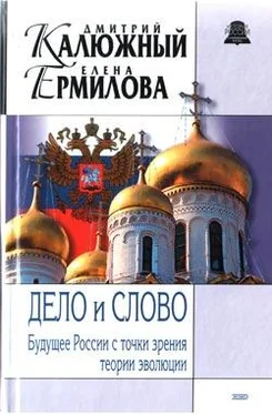 Дмитрий Калюжный Дело и Слово. История России с точки зрения теории эволюции обложка книги