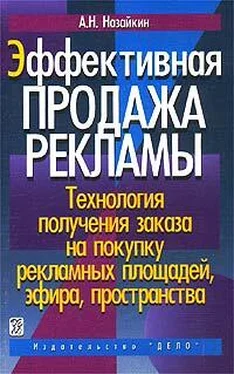 Александр Назайкин Эффективная продажа рекламы обложка книги