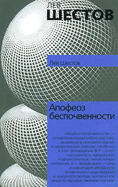 Лев Шестов Апофеоз беспочвенности обложка книги