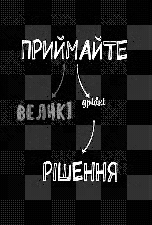 Великі рішення важко приймати й не менш важко змінювати Одного разу прийнявши - фото 40