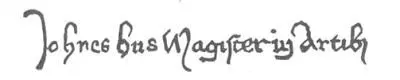 Johannes Hus Magister in atribus Автограф Яна Гуса Ян Жижка По старинной - фото 3