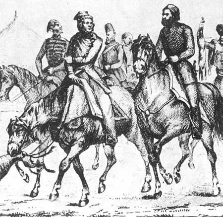 Возвращение с охоты Адам Мицкевич и Садикпаша Михаил Чайковский в лагара - фото 11
