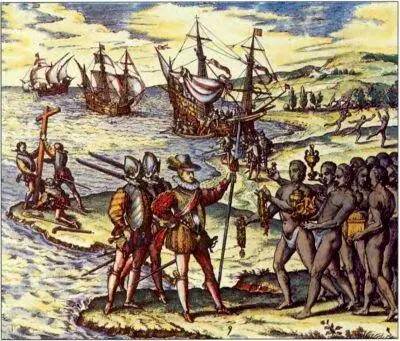 К тому времени как Христофор Колумб в 1492 г высадился на острове - фото 4