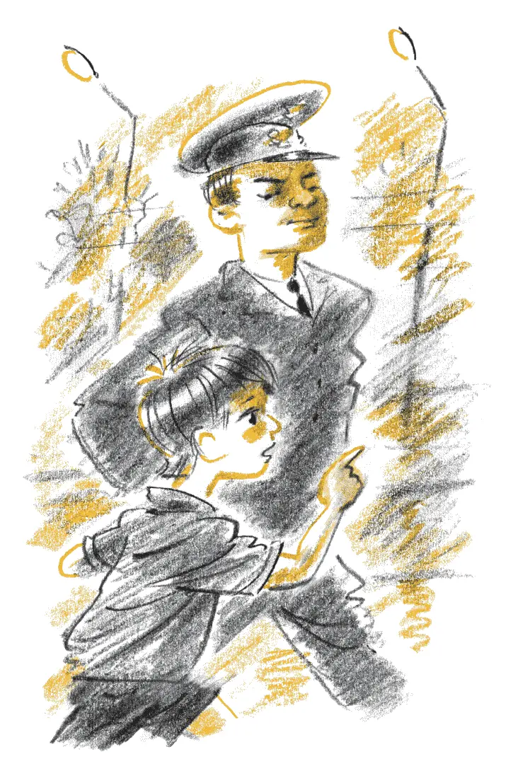 Румяный круглолицый полицейский оказался курсантом школы полиции проходившим - фото 13