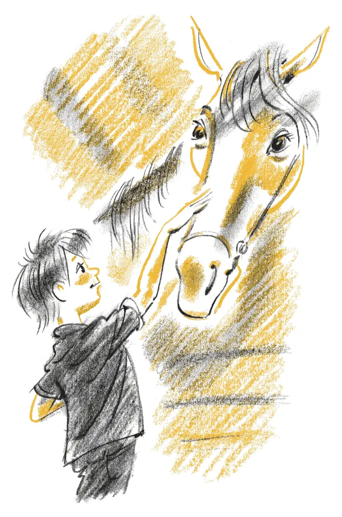 Мишка шел ничуть не опасаясь Приблизившись он увидел веселые голубые глаза - фото 16