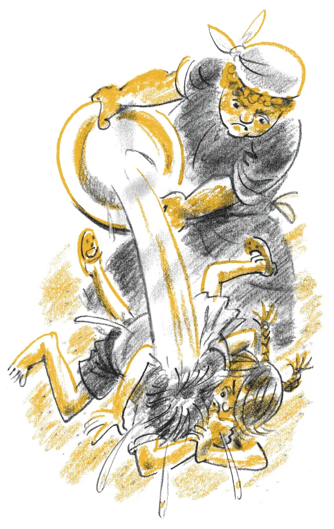 Но драка только набирала обороты Видя бессмысленность своих воззваний тетка - фото 17