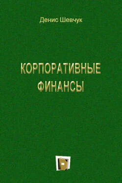 Денис Шевчук Корпоративные финансы обложка книги