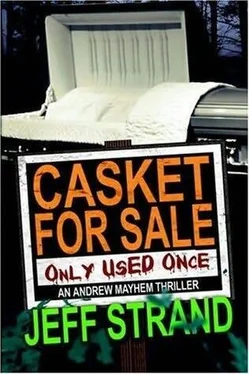 Jeff Strand Casket For Sale обложка книги