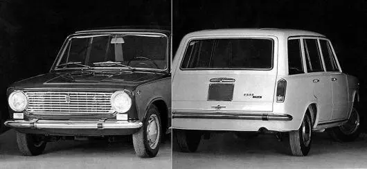 Прототип автомобиля 1 норма FIAT124 и FIAT124 Familiare будущие - фото 7