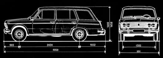 Эскизная проработка автомобиля 2 с кузовом универсал Турин 1970 г - фото 15