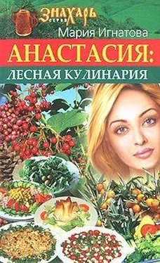 Мария Игнатова Анастасия. Лесная кулинария обложка книги