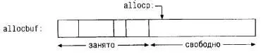После вызова alloc define ALLOCSIZE 10000 размер доступного - фото 5