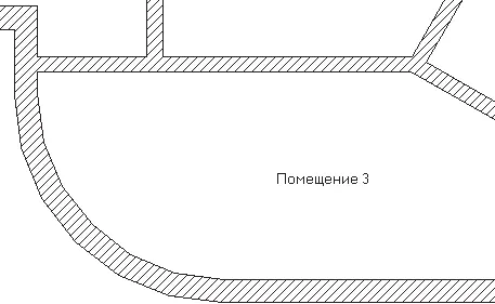 Рис 331 Выполненное скругление двух стен 6 С помощью этой же команды - фото 278