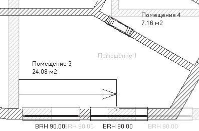 Рис 42 Фиксация второй характерной точки прямой лестницы Теперь постепенно - фото 369