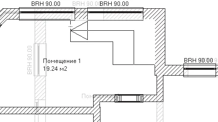 Рис 417 Указание габаритных точек лестницы 5 Щелкнув кнопкой мыши вы - фото 384
