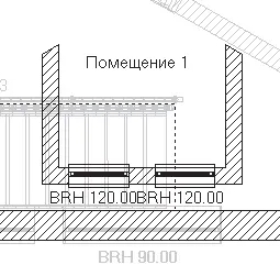 Рис 448 Стены и окна чердачного помещения сгенерированные автоматически при - фото 425